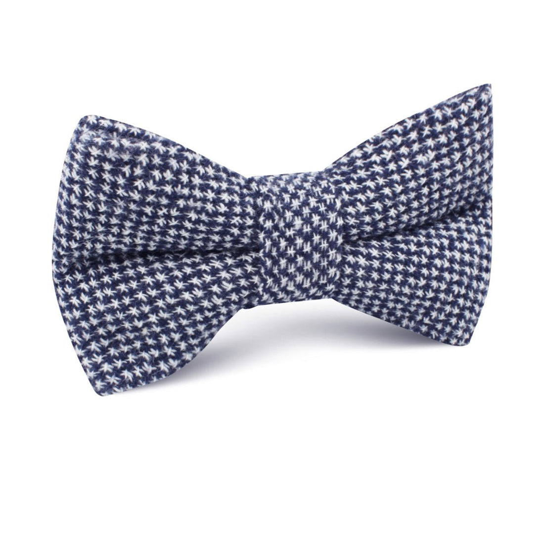 Van Gogh Midnight Blue Star Linen Kids Bow Tie