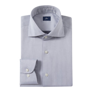 Van Patten Gray Herringbone Lucious Non-Iron Shirt