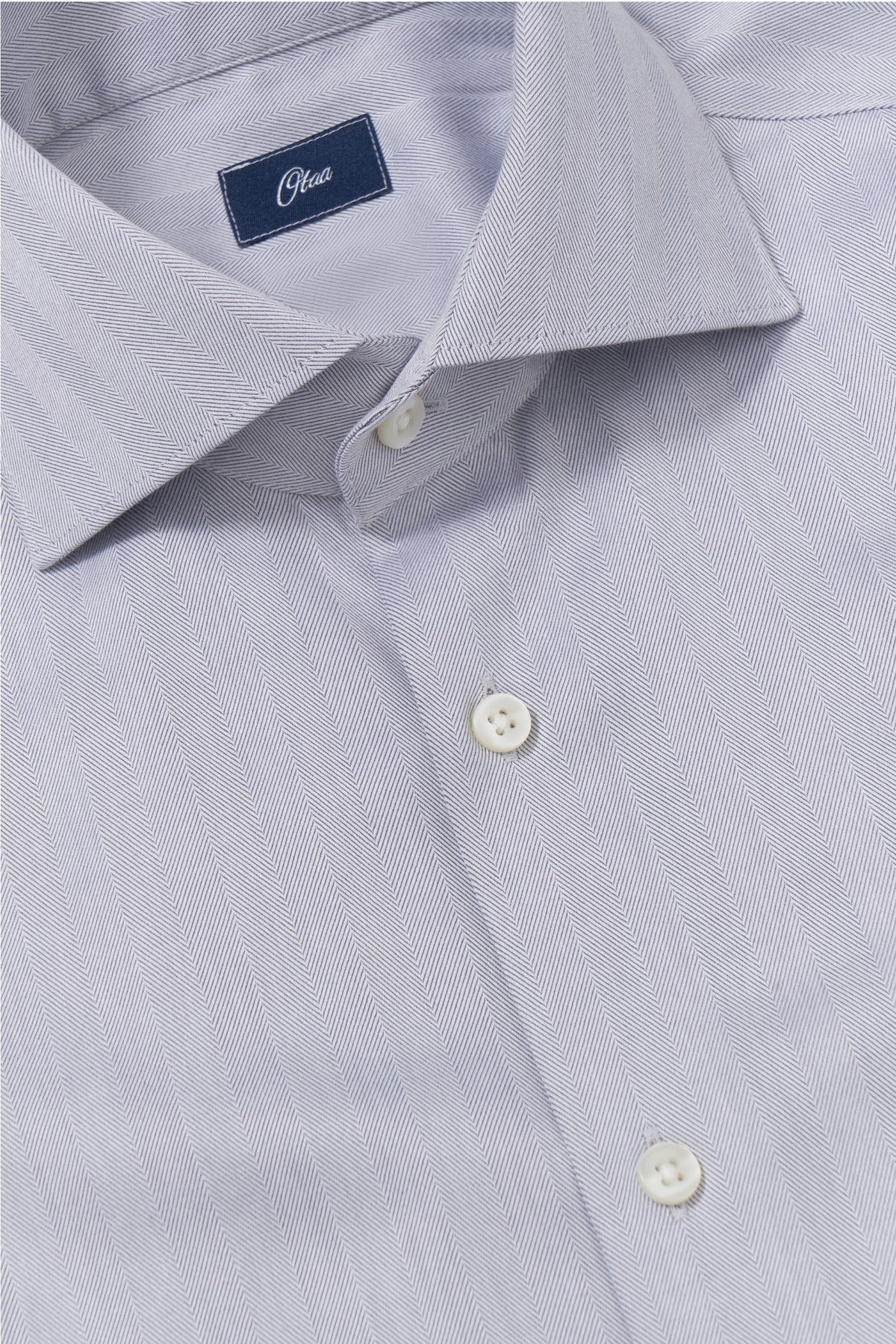 Van Patten Gray Herringbone Dobby Non-Iron Shirt