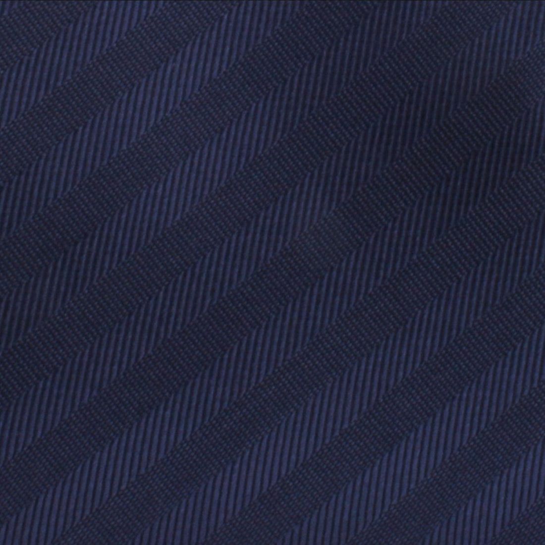 Venice Navy Blue Striped Necktie Fabric