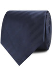 Venice Navy Blue Striped Neckties