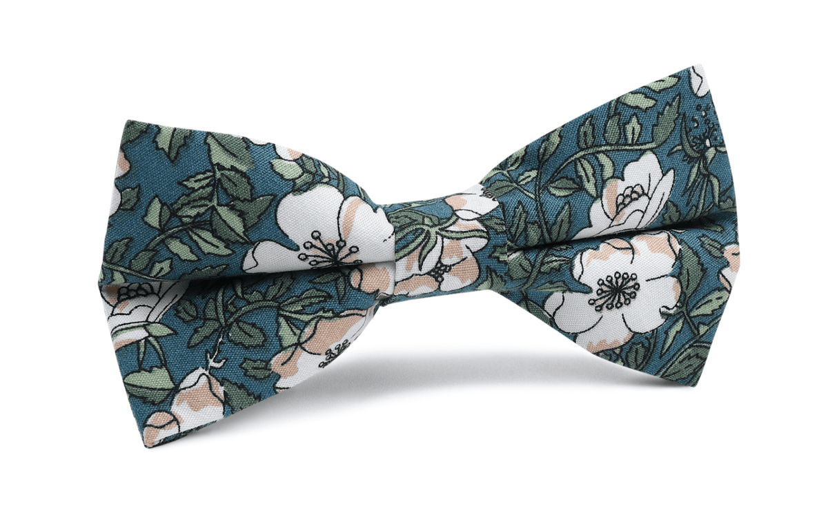 Versailles Floral Trellis Bow Tie