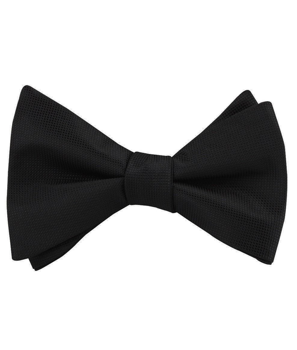 Vienna Black Diamond Self Tied Bow Tie