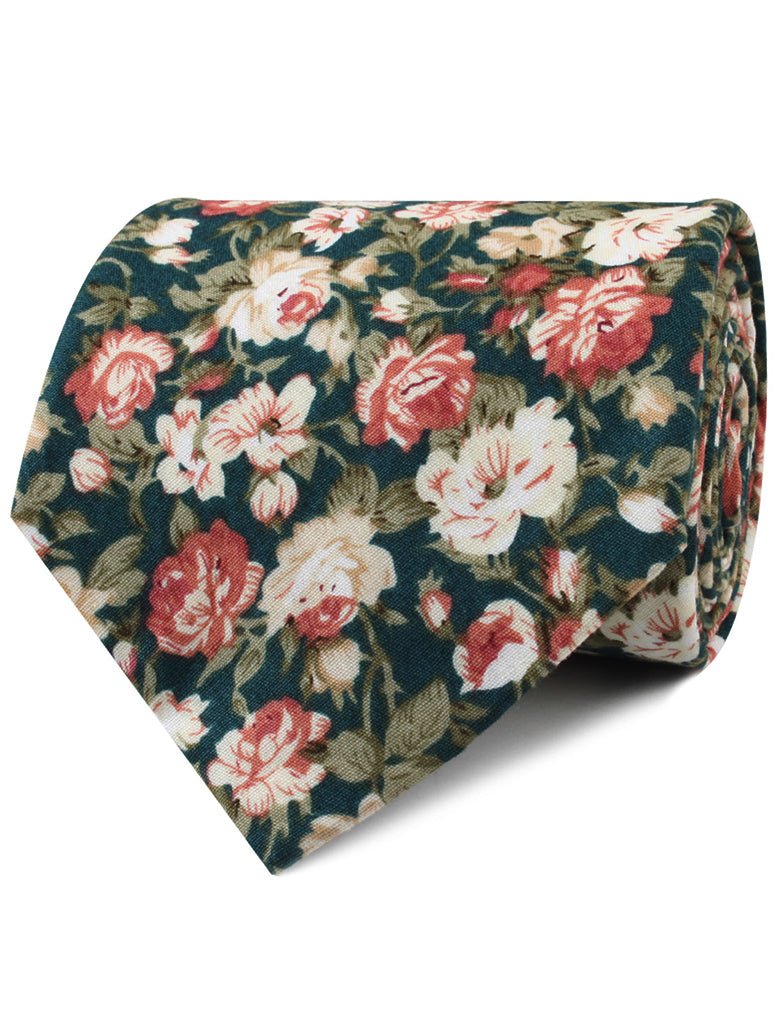 Villa d’Este Italian Floral Neckties