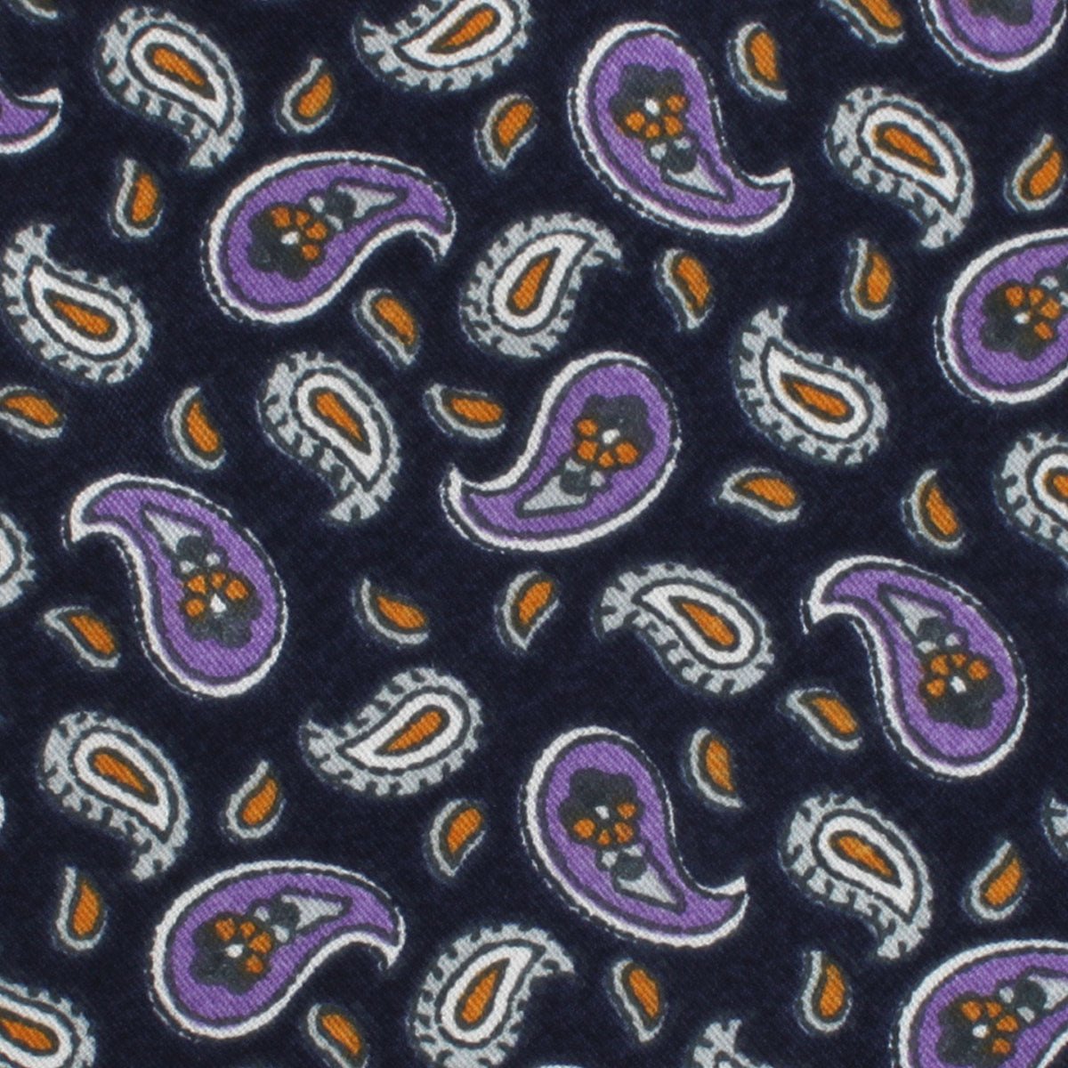 Viola De Lira Paisley Necktie Fabric