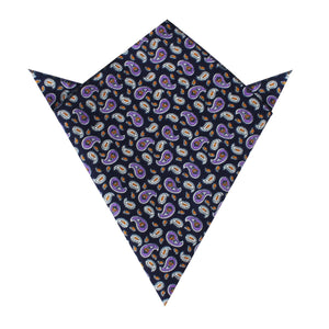 Viola De Lira Paisley Pocket Square