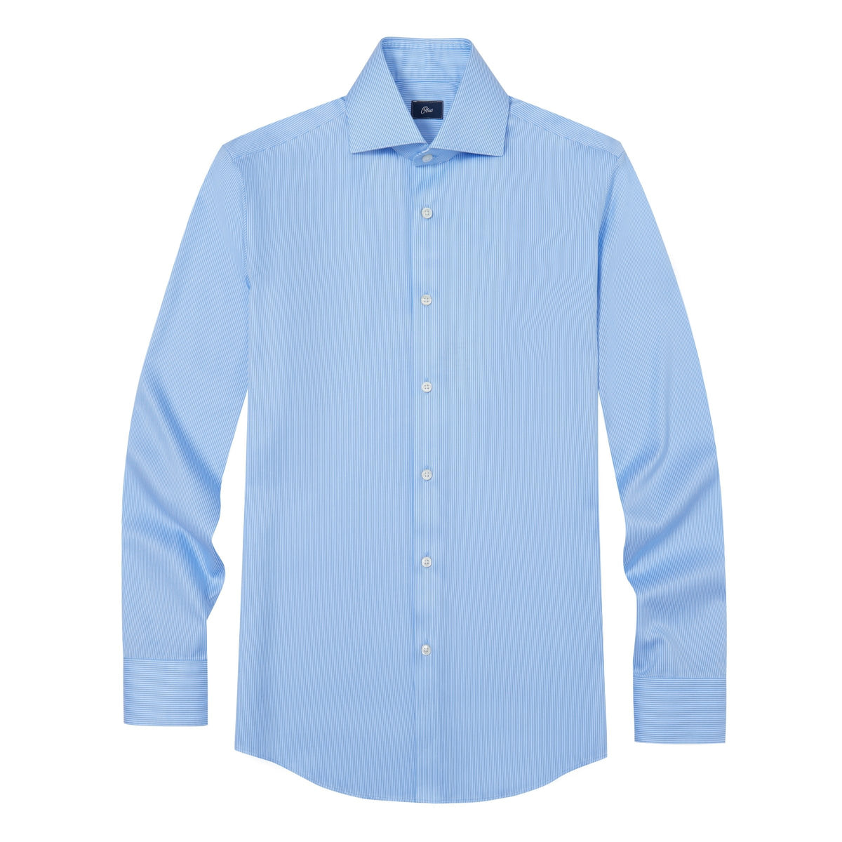 Washington White and Blue Twill Non-Iron Shirt