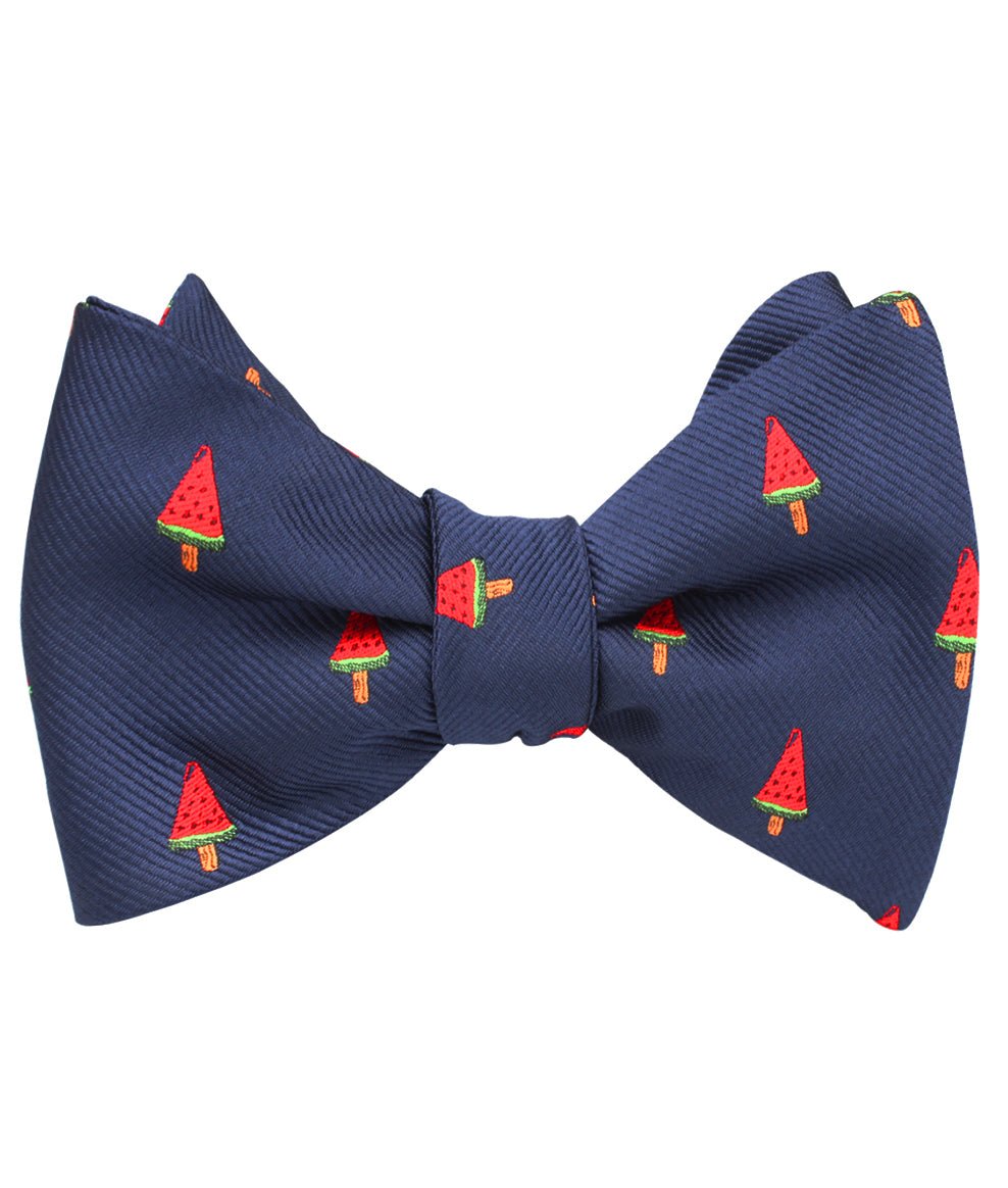 Watermelon Popsicle Self Tie Bow Tie