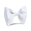 White Satin Butterfly Bow Tie