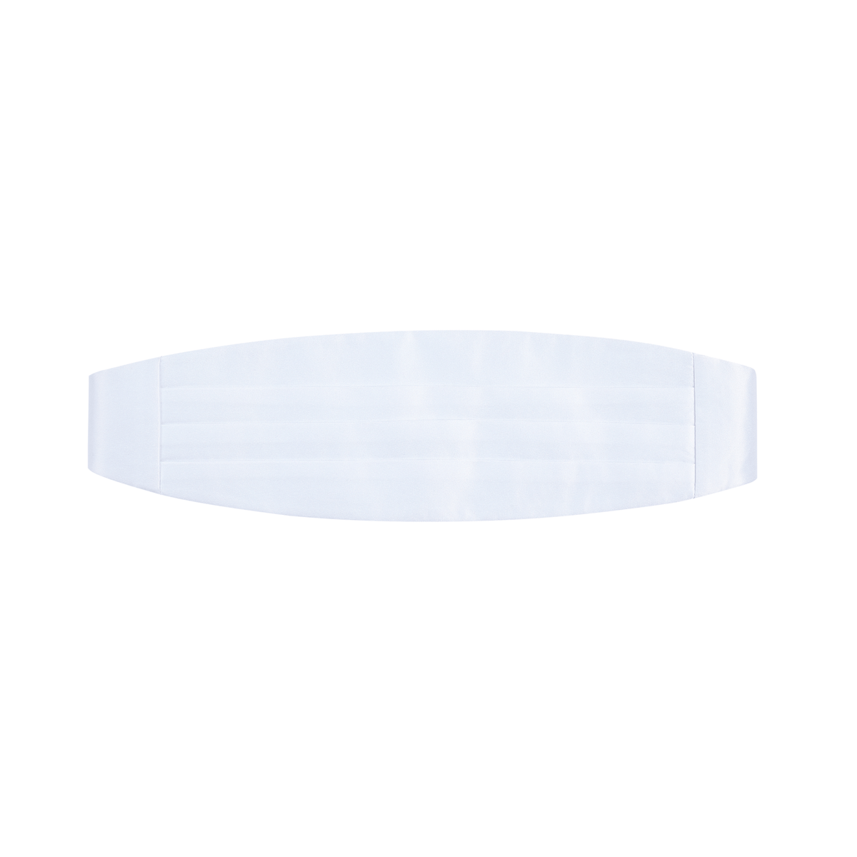 White Satin Cummerbund