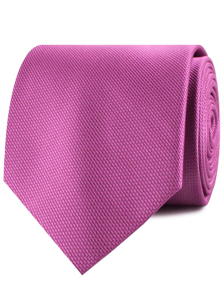 Wild Orchid Purple Weave Neckties