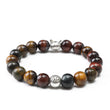 Wolf's Lair Tiger's Eye Bracelet Back