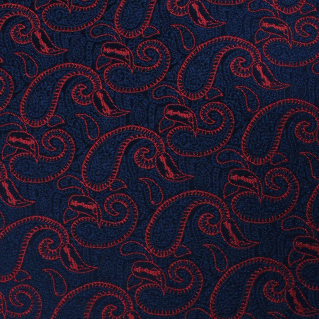 Yazd Red Paisley Kids Bow Tie Fabric