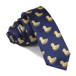 Yellow Duck Skinny Tie