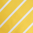 Yellow Striped Pocket Square Fabric