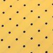 Yellow Tie with Polka Dots Fabric