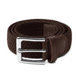 Dark Brown Espresso Weave Belt