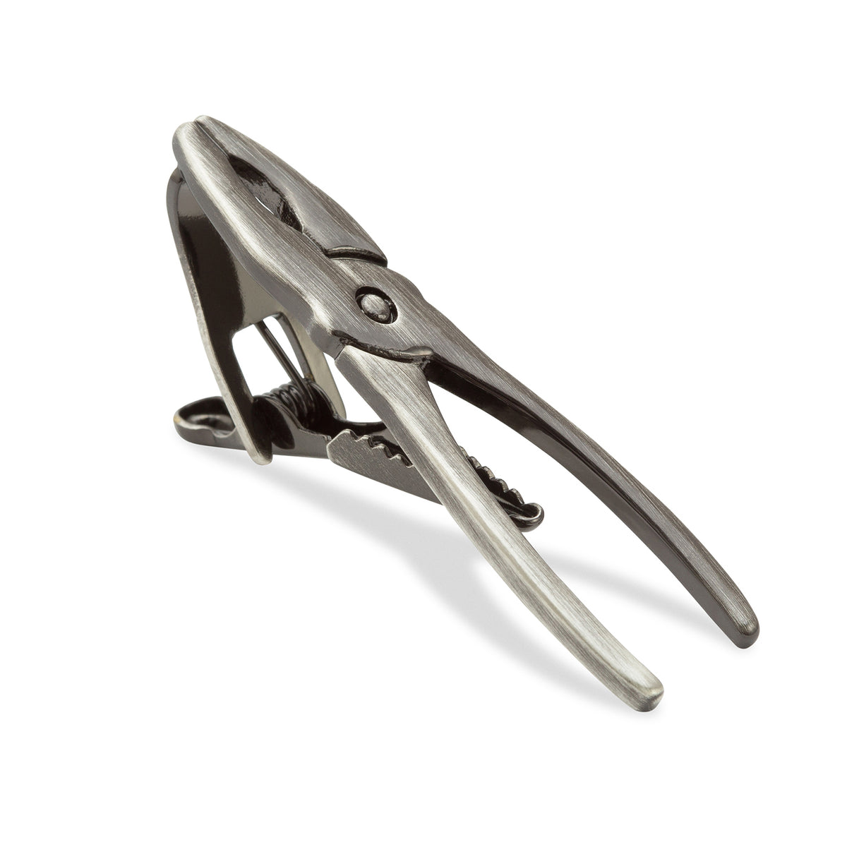 Antique Silver Pliers Tie Bar