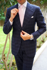 Baby Pink with White Polka Dots Necktie | Men's Wedding Ties Australia ...