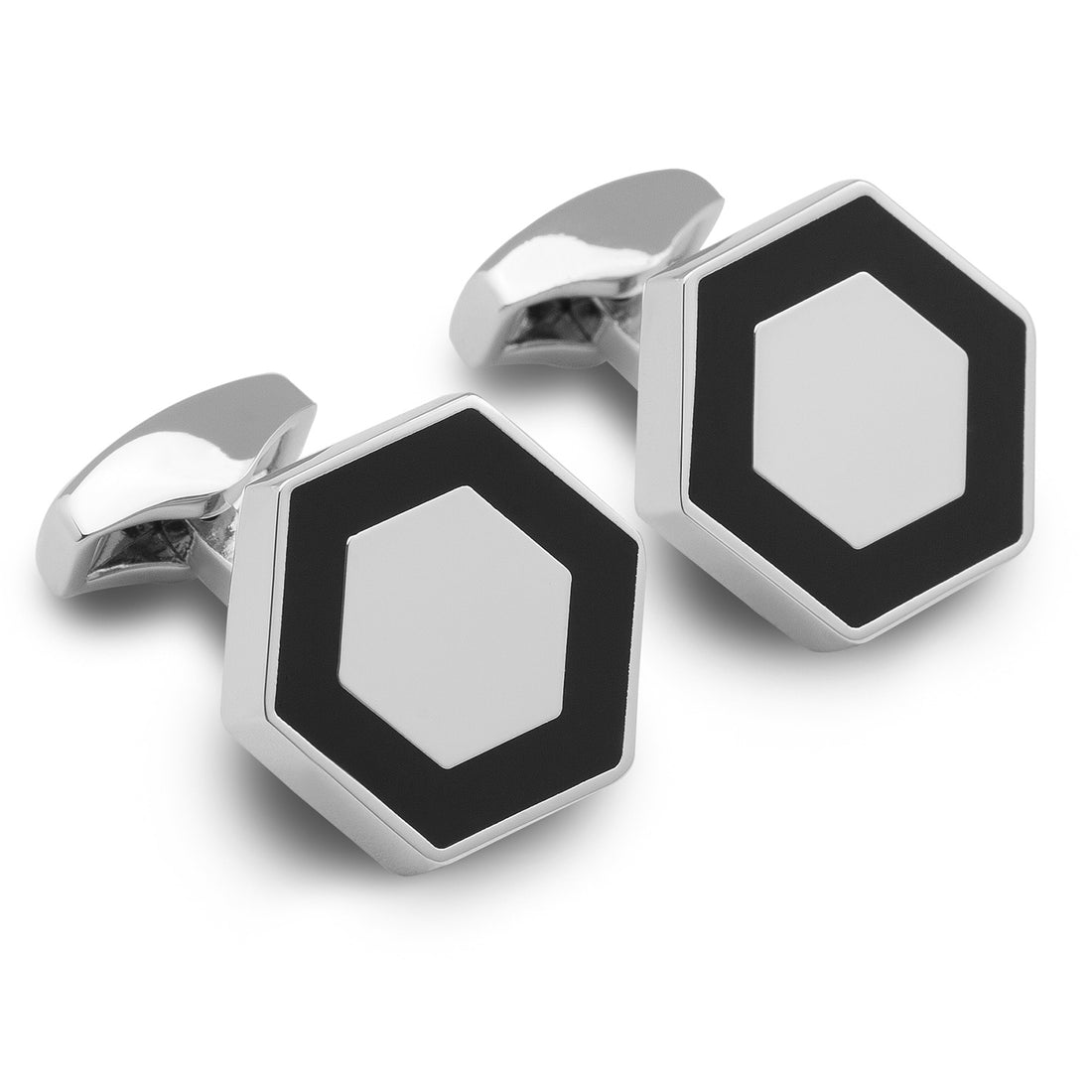 Bermuda Hexagon Cufflink