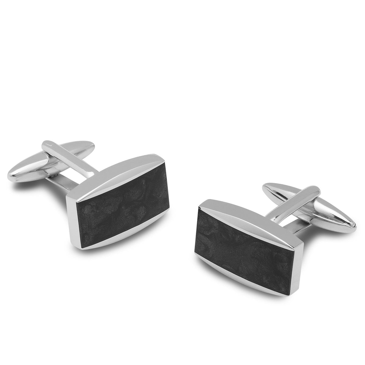 Black Onyx Stone Cufflinks