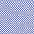 Blue Gingham Cotton Fabric Pocket Square C022