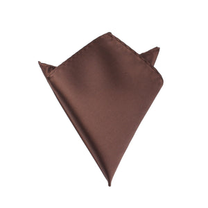 Dark Brown Pocket Square