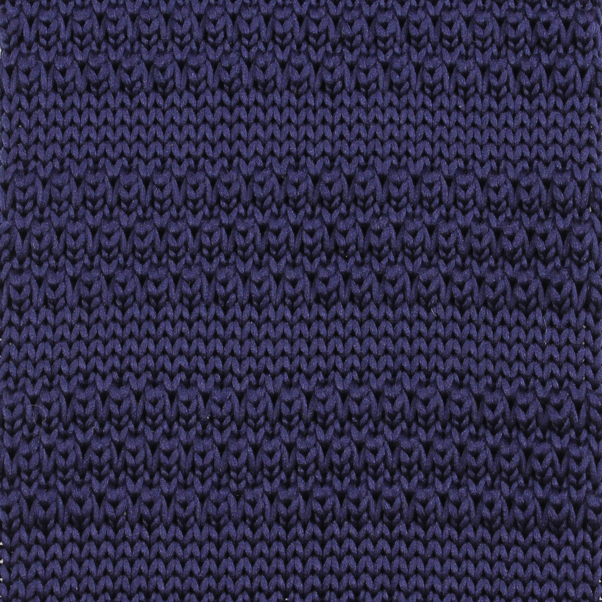 Dark Purple Knitted Tie Detail View Fabric