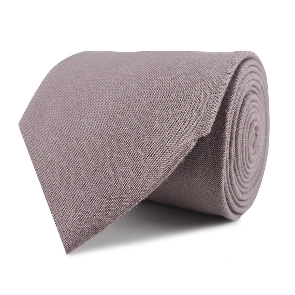 Grey Slub Linen Necktie | Men's Gray Tie | Business Casual Ties Online ...