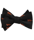 Japanese Ezo Red Fox Self Tied Bow Tie