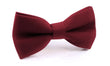 Maroon Cotton Bow Tie