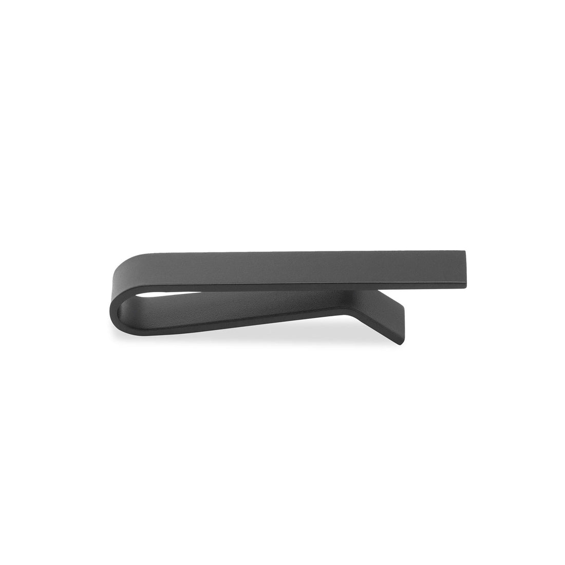 Mini Matte Black Clip Tie Bars