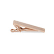 Mini Rose Gold Crosshatch Tie Bars