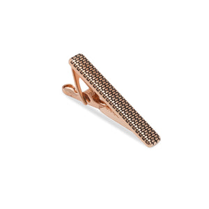 Mr. Showbiz Mini Rose Gold Tie Bar