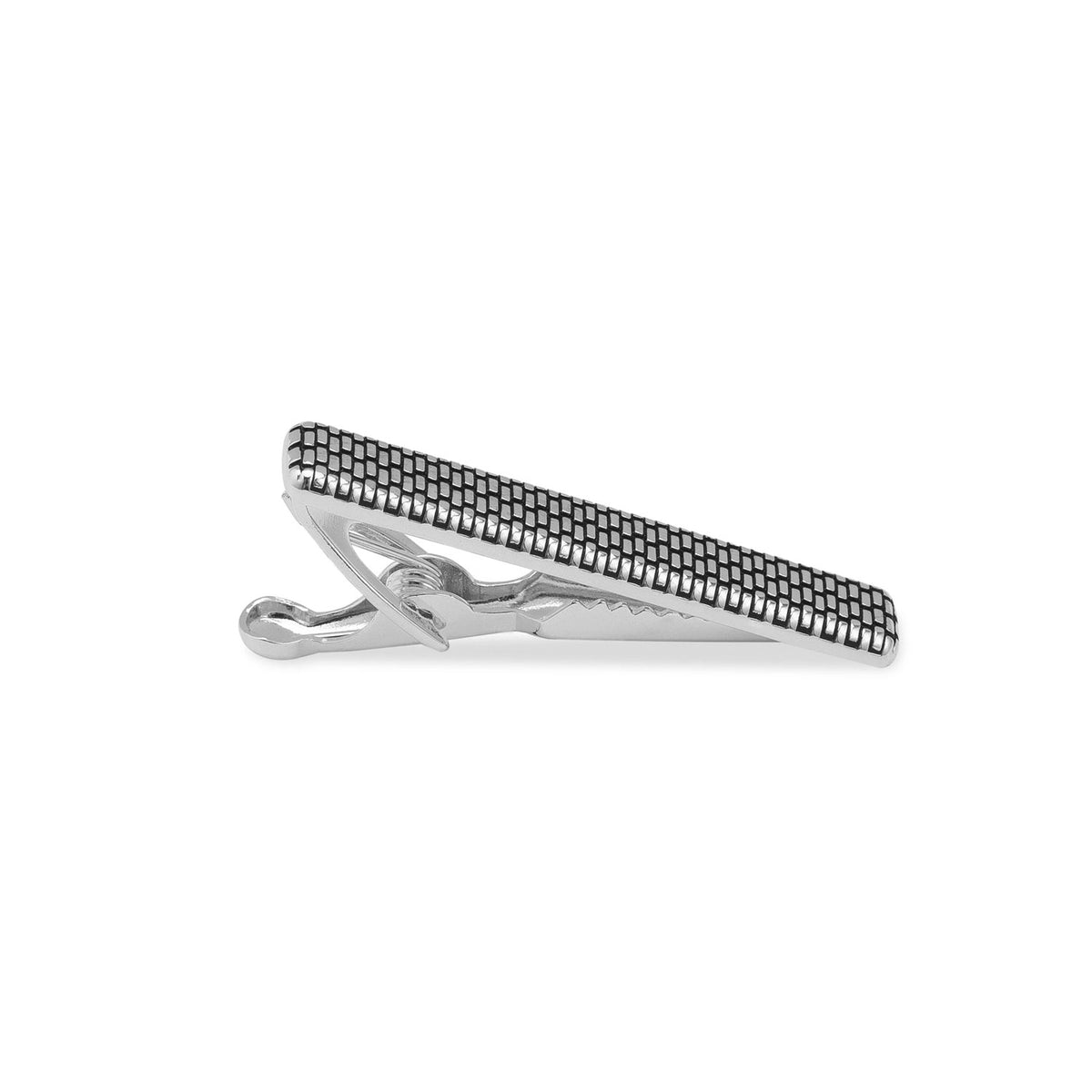 Mr. Showbiz Mini Silver Tie Bar