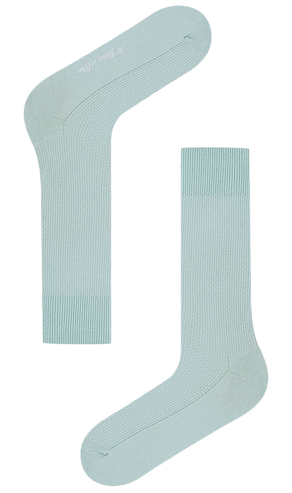 Mint Green Textured Socks