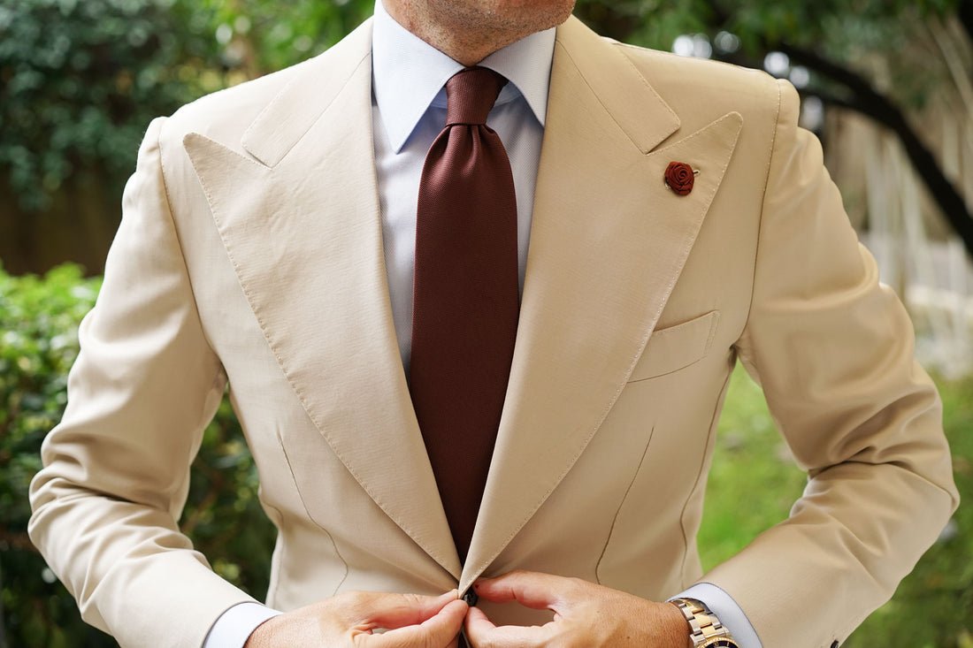 Oak Brown Lapel