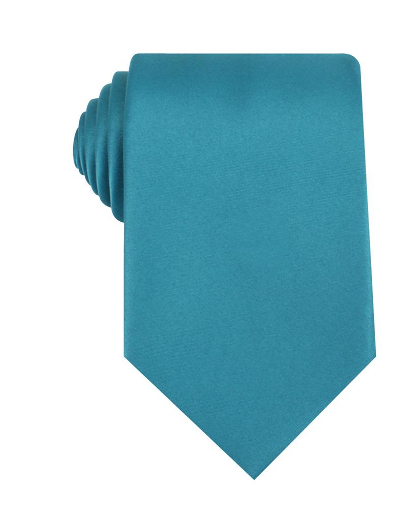 Dusty Teal Blue Weave Necktie, Wedding Tie, Mens Ties