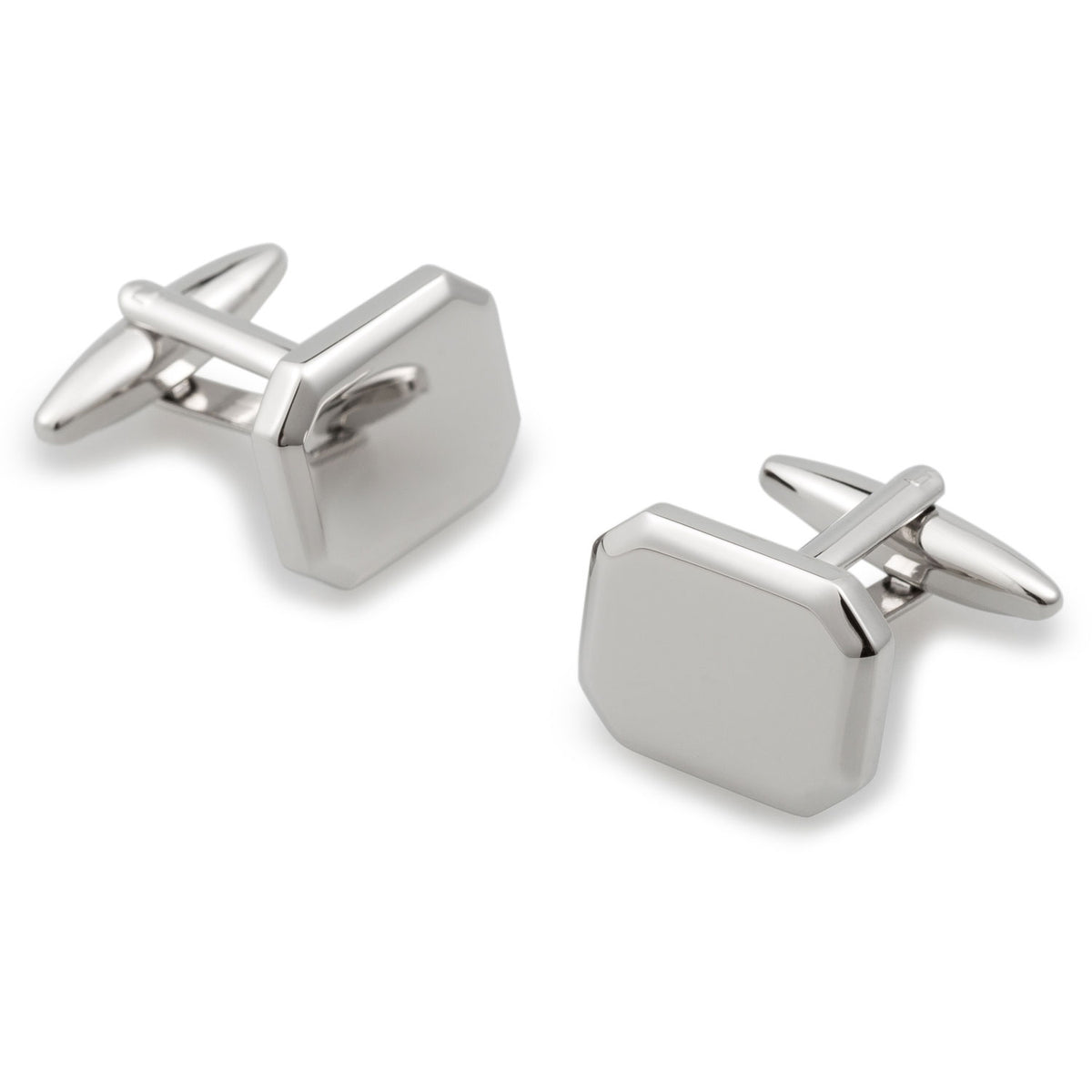 Octavia Silver Cufflinks