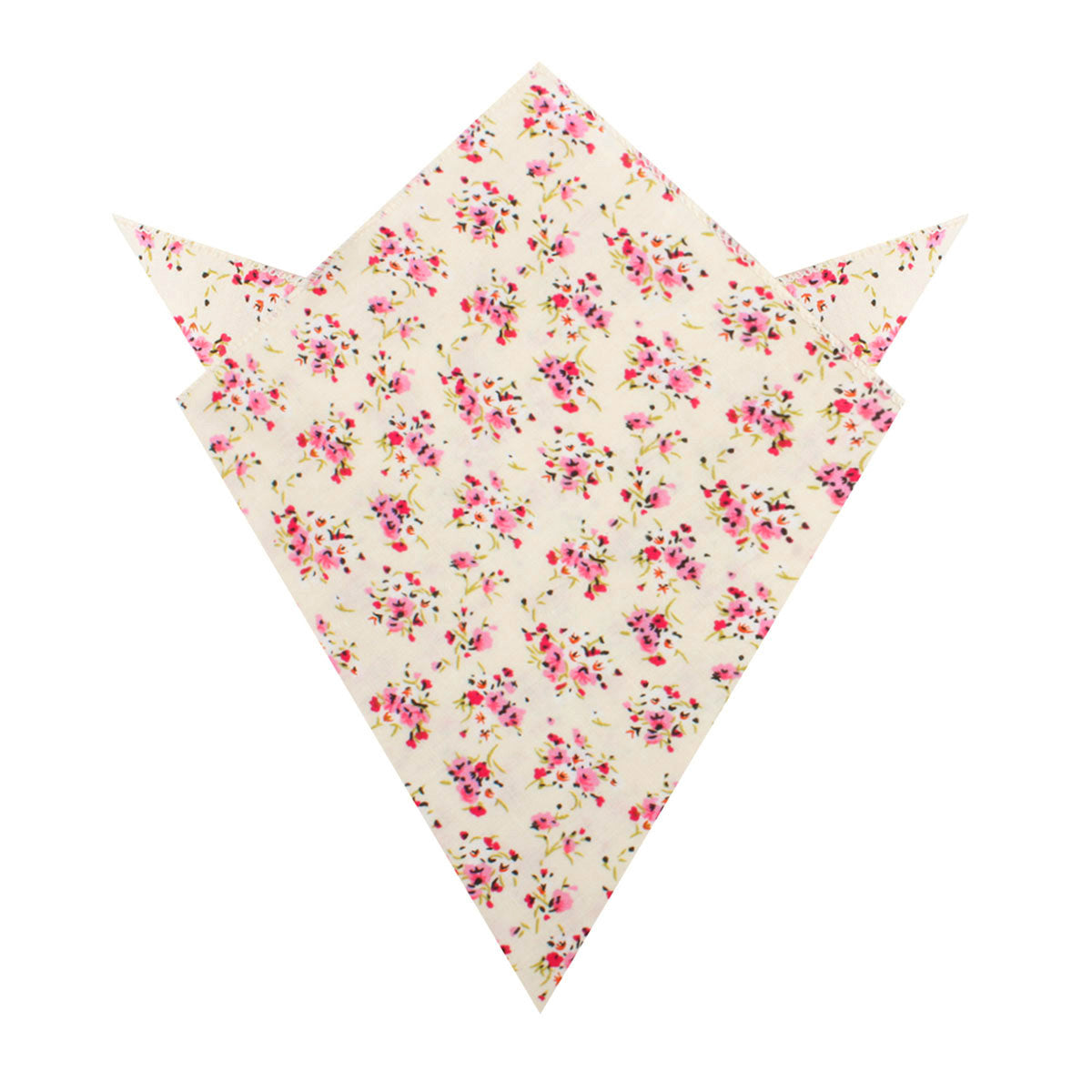 Río Pink Rose Floral Pocket Square | Men's Suit Handkerchiefs | OTAA