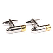 Silver Bullet Cufflinks Front OTAA