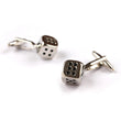 Silver Dice Cufflinks