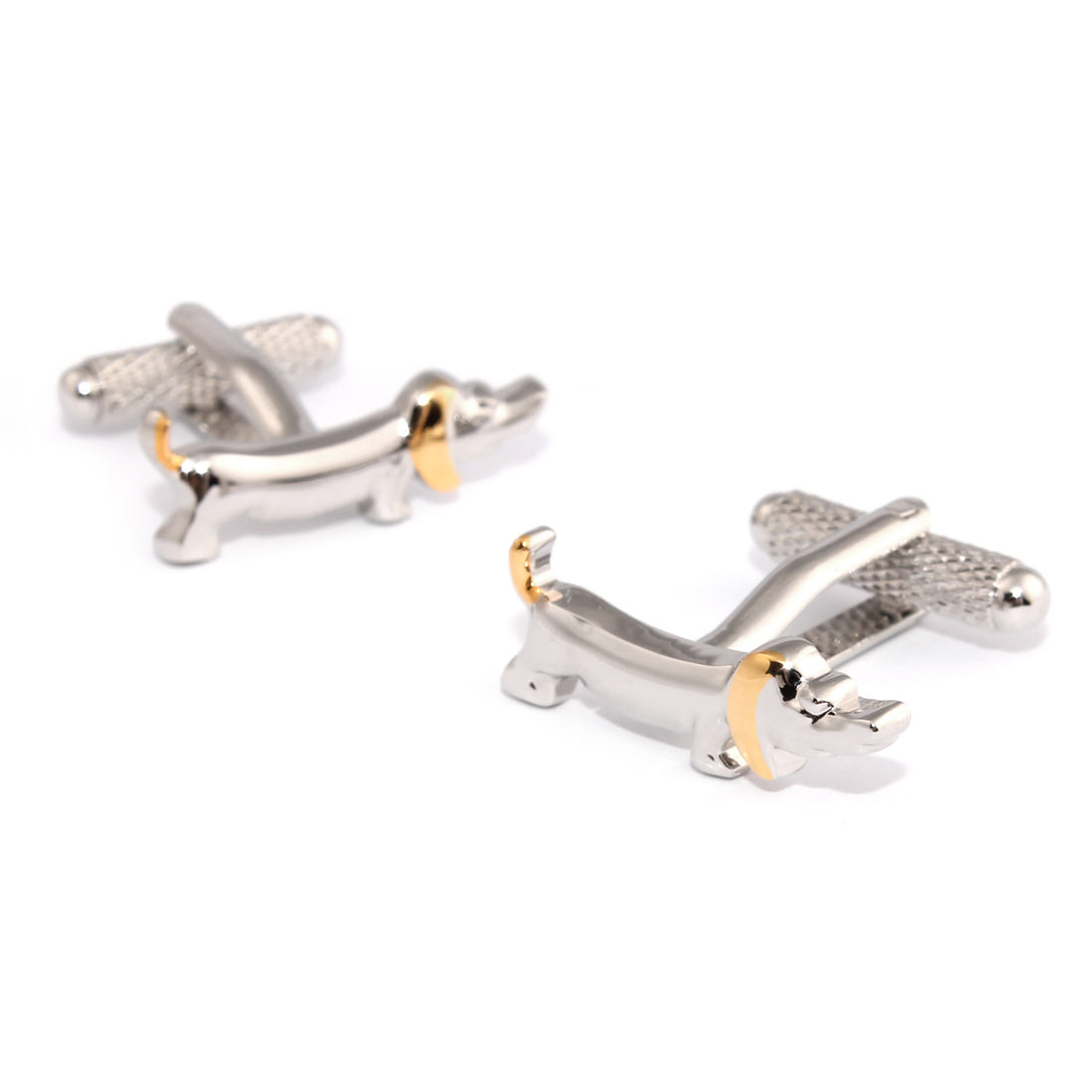 Silver Dog Cufflinks