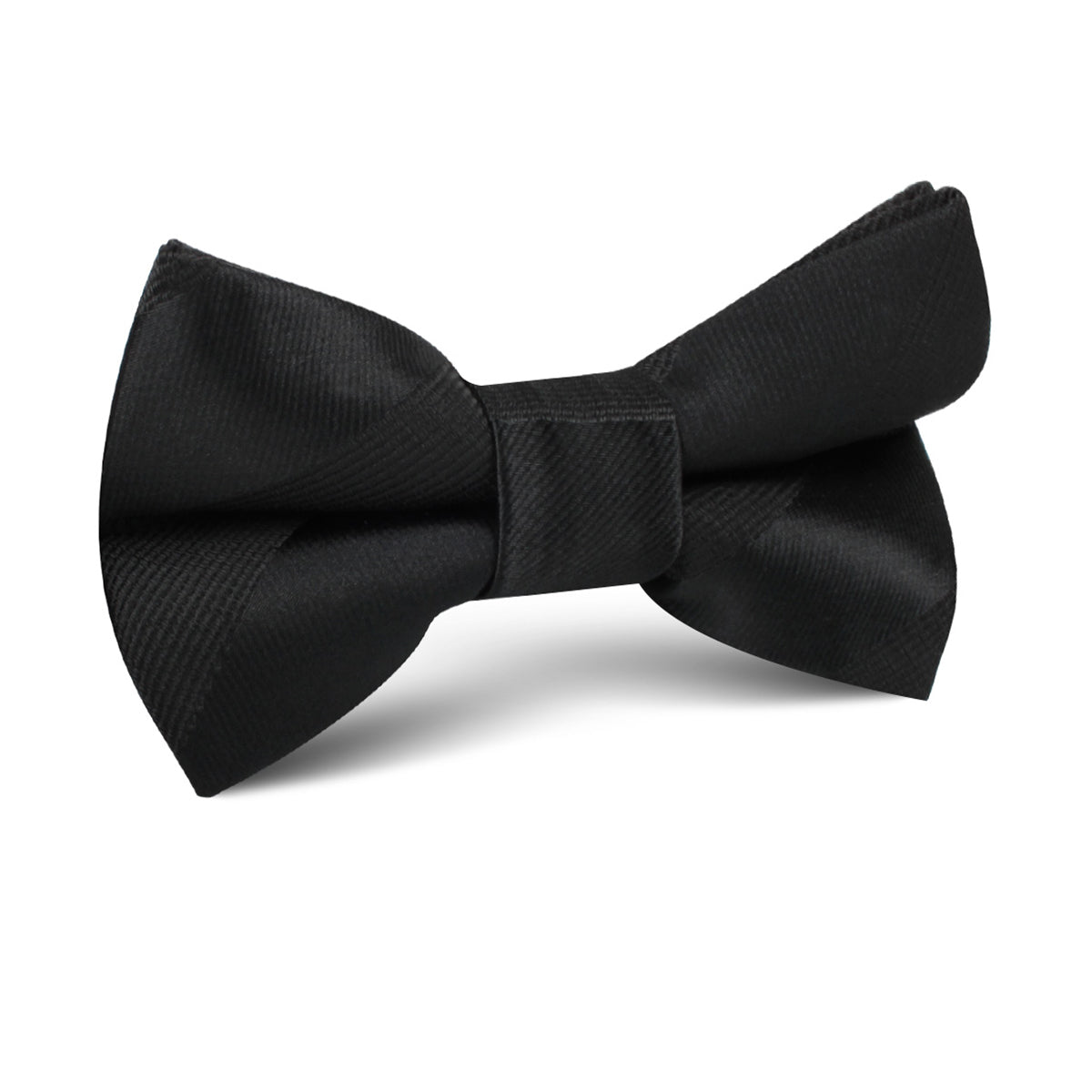 Sinatra Black Striped Kids Bow Tie