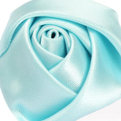 Tiffany Blue Lapel Flower Pin Close Boutonniere