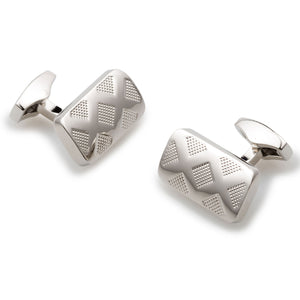 Snake Charmer Silver Cufflinks