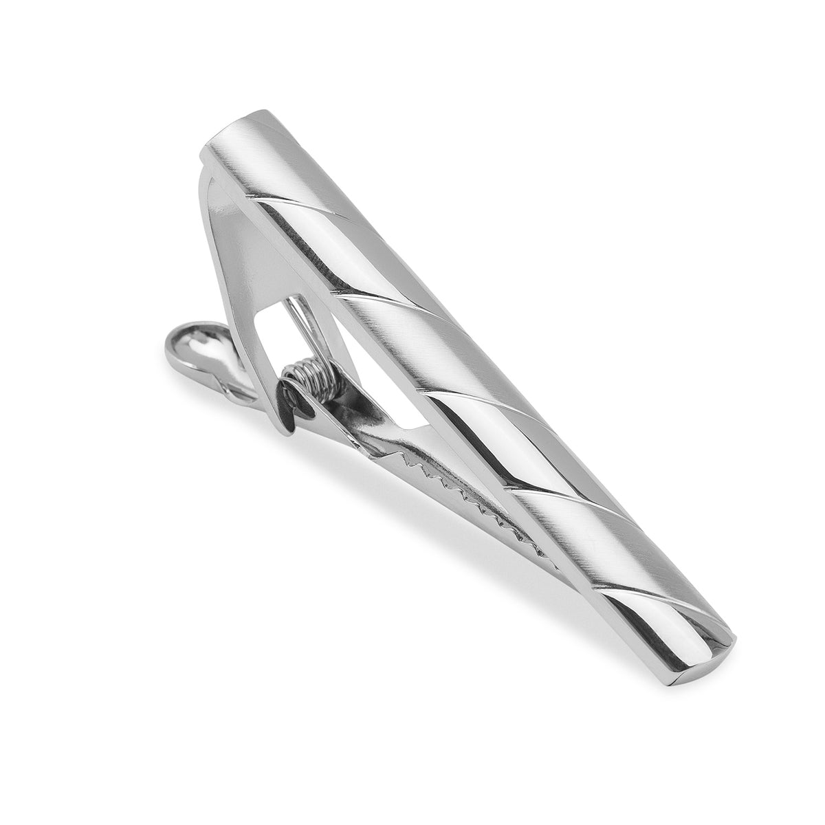 McQueen Silver Tie Bar