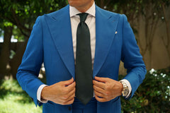 Venice Dark Green Diamond Necktie | Best Quality Ties | Men's Neck Tie ...