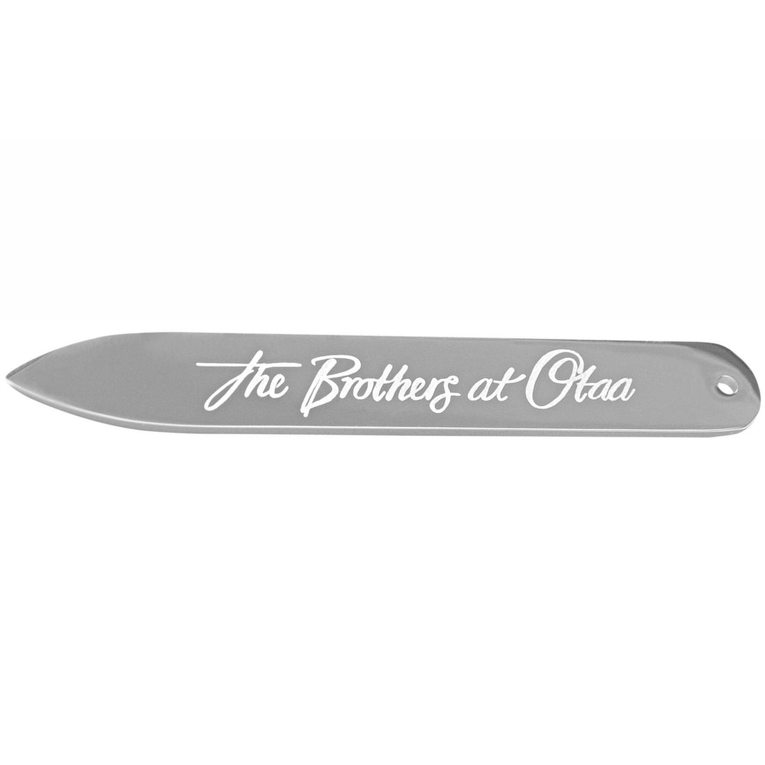 Shining Silver Collar Stays